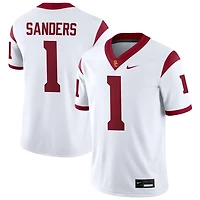 Eli Sanders Men's Nike Cardinal USC Trojans NIL Pick-A-Player Game Jersey