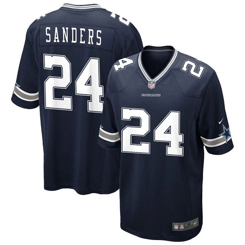 Miles Sanders Men's Nike Navy Dallas Cowboys Custom Game Jersey