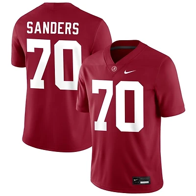 William Sanders Men's Nike Crimson Alabama Crimson Tide NIL Pick-A-Player Football Replica Jersey