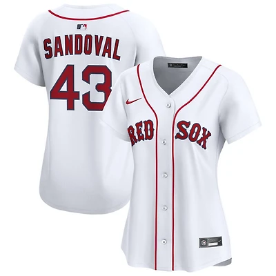 Patrick Sandoval Women's Nike  White Boston Red Sox Home Limited Custom Jersey