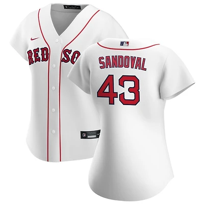 Patrick Sandoval Women's Nike White Boston Red Sox Home Replica Custom Jersey