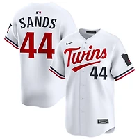 Cole Sands Men's Nike White Minnesota Twins Home Limited Custom Jersey
