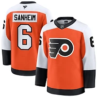 Travis Sanheim Men's Fanatics Orange Philadelphia Flyers Home Premium Custom Jersey