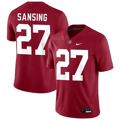 Walter Sansing Men's Nike Crimson Alabama Crimson Tide NIL Pick-A-Player Football Replica Jersey