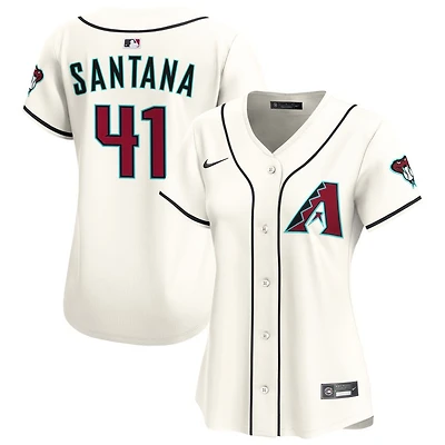 Carlos Santana Women's Nike Cream Arizona Diamondbacks Home Limited Custom Jersey