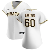 Dennis Santana Women's Nike White Pittsburgh Pirates Home Replica Custom Jersey