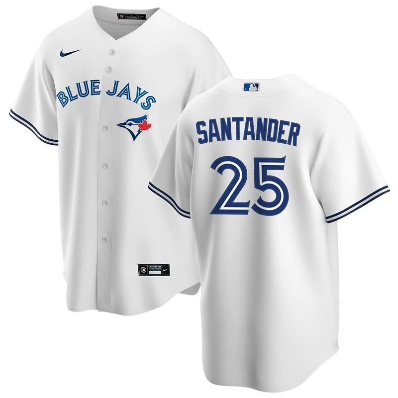 Anthony Santander Men's Nike White Toronto Blue Jays Home Replica Custom Jersey
