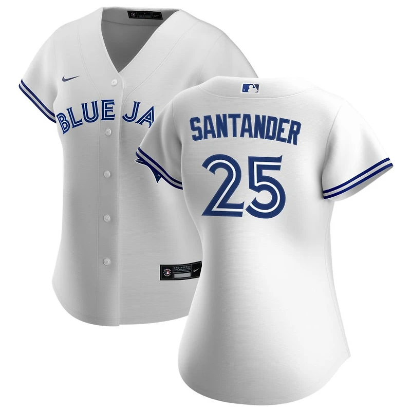 Anthony Santander Women's Nike White Toronto Blue Jays Home Replica Custom Jersey
