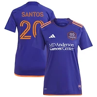 Sergio Santos Men's adidas  Purple Houston Dynamo FC 2024 Still Holdin' Replica Custom Jersey
