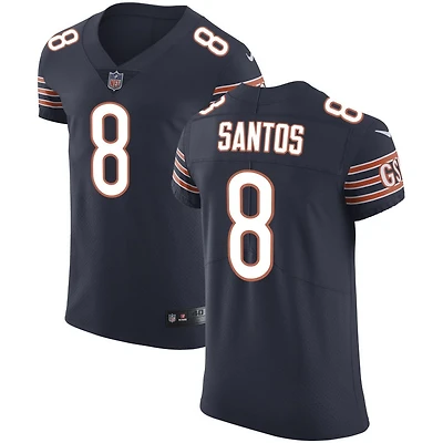 Cairo Santos Men's Nike Navy Chicago Bears Vapor Untouchable Custom Elite Jersey