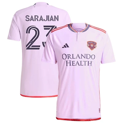 Harvey Sarajian Men's adidas Purple Orlando City SC 2024 Legacy Kit Replica Custom Jersey