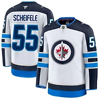 Mark Scheifele Men's Fanatics White Winnipeg Jets Away Premium Custom Jersey