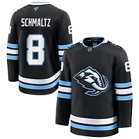 Nick Schmaltz Men's Fanatics Black Utah Mammoth Home Premium Custom Jersey