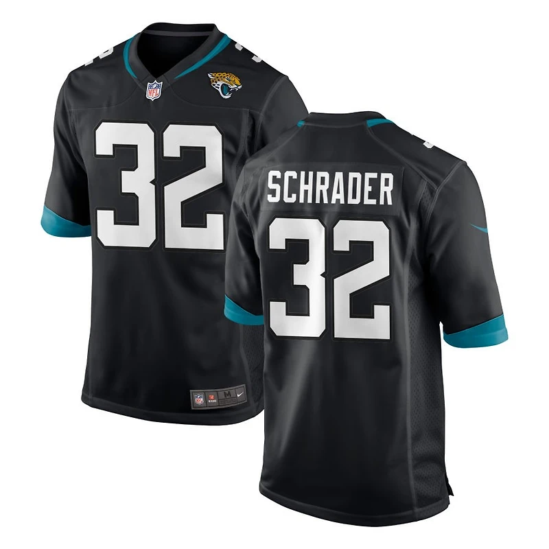 Cody Schrader Youth Nike Black Jacksonville Jaguars Custom Team Color Alternate Game Jersey