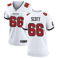 Ben Scott Women's Nike Tampa Bay Buccaneers White Custom Game Jersey