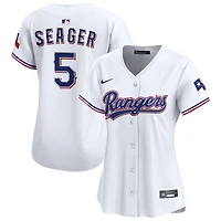 Corey Seager Women's Nike  White Texas Rangers Home Limited Custom Jersey