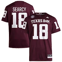 TJ Searcy Men's adidas  Maroon Texas A&M Aggies NIL Pick-A-Player Home Premier Football Jersey