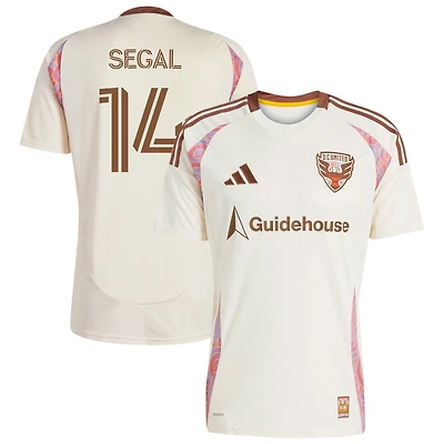 Gabe Segal Men's adidas  Natural D.C. United 2025 The Soul Kit Replica Custom Jersey