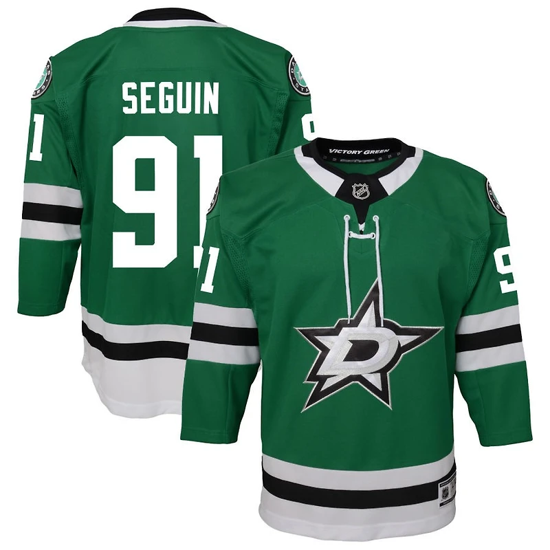 Tyler Seguin Youth Green Dallas Stars Home Custom Premier Jersey