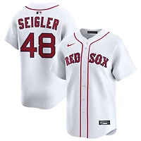 Anthony Seigler Men's Nike White Boston Red Sox Home Limited Custom Jersey