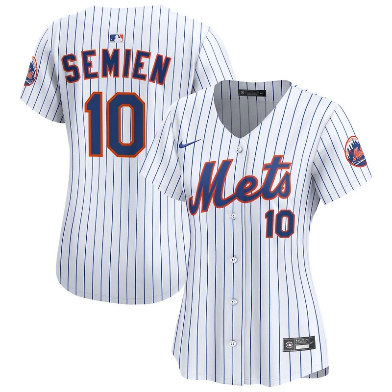 Marcus Semien Women's Nike  White New York Mets Home Limited Custom Jersey