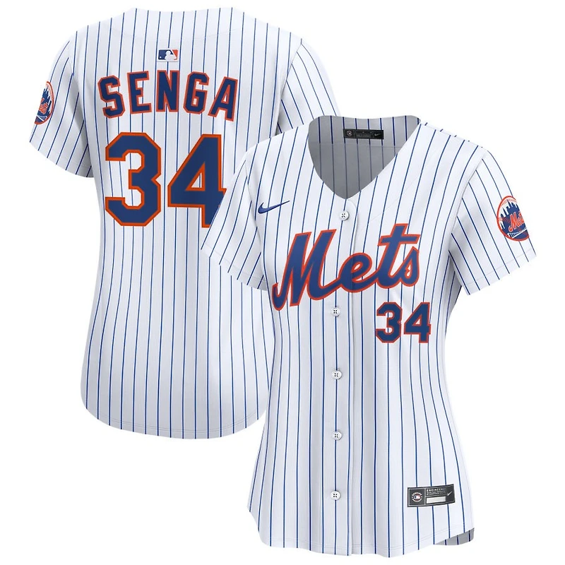 Kodai Senga Women's Nike  White New York Mets Home Limited Custom Jersey
