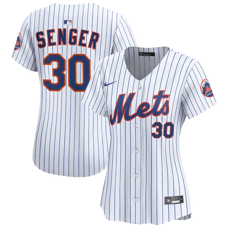 Hayden Senger Women's Nike  White New York Mets Home Limited Custom Jersey