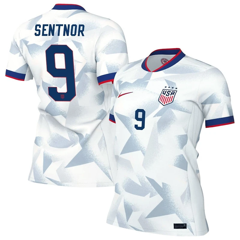 Ally Sentnor Women's Nike  White USWNT 2025 Home Pick-A-Player Replica Jersey