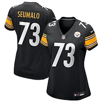 Isaac Seumalo Women's Nike Black Pittsburgh Steelers Custom Game Jersey