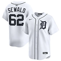 Paul Sewald Men's Nike White Detroit Tigers Home Limited Custom Jersey