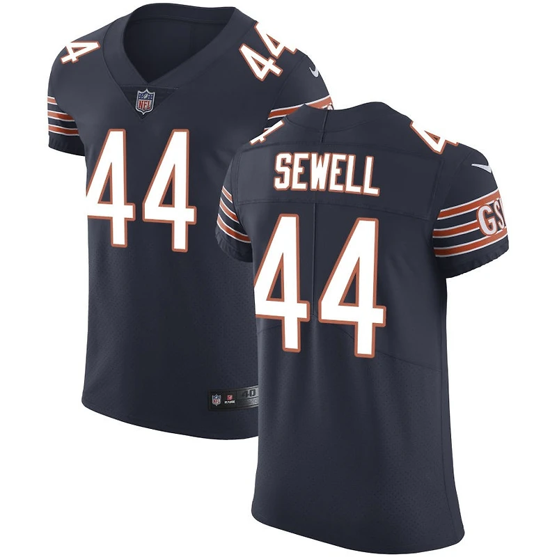 Noah Sewell Men's Nike Navy Chicago Bears Vapor Untouchable Custom Elite Jersey