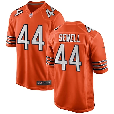 Noah Sewell Men's Nike Orange Chicago Bears Alternate Custom Game Jersey