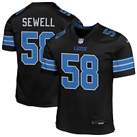 Penei Sewell Youth Nike Detroit Lions Alternate Custom Game Jersey