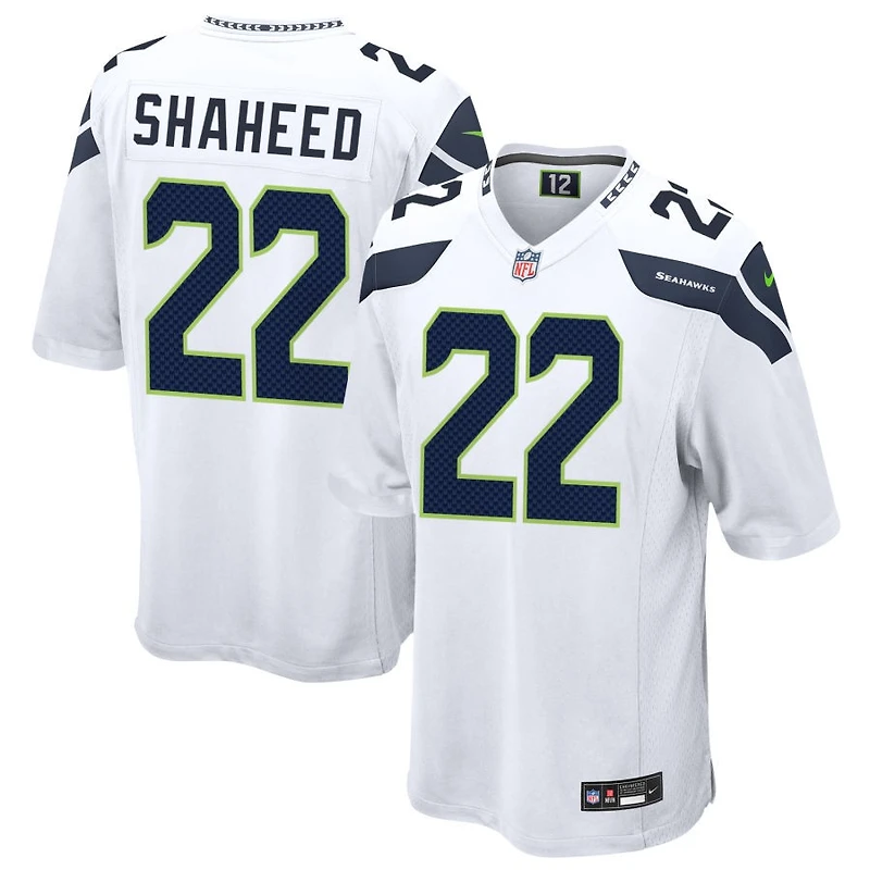 Rashid Shaheed Men's Nike  White Seattle Seahawks Custom Game Jersey