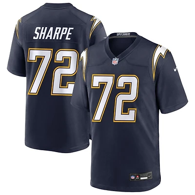 David Sharpe Men's Nike Navy Los Angeles Chargers Alternate Super Chargers Game Custom Jersey