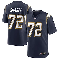 David Sharpe Men's Nike Navy Los Angeles Chargers Alternate Super Chargers Game Custom Jersey