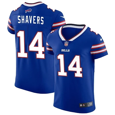 Tyrell Shavers Men's Nike Royal Buffalo Bills Vapor Elite Custom Jersey