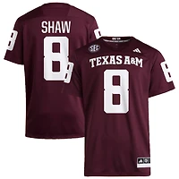 Jordan Shaw Men's adidas  Maroon Texas A&M Aggies NIL Pick-A-Player Home Premier Football Jersey