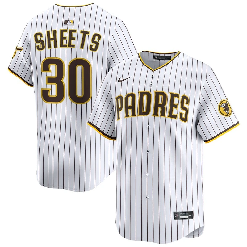 Gavin Sheets Men's Nike White San Diego Padres Home Limited Custom Jersey