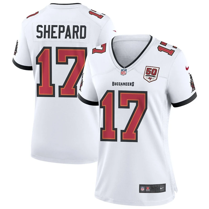 Sterling Shepard Women's Nike White Tampa Bay Buccaneers 50th Season Custom Game Jersey