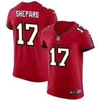 Sterling Shepard Men's Nike Red Tampa Bay Buccaneers Vapor Elite Custom Jersey
