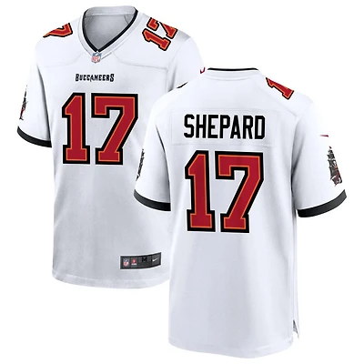 Sterling Shepard Men's Nike White Tampa Bay Buccaneers White Custom Game Jersey