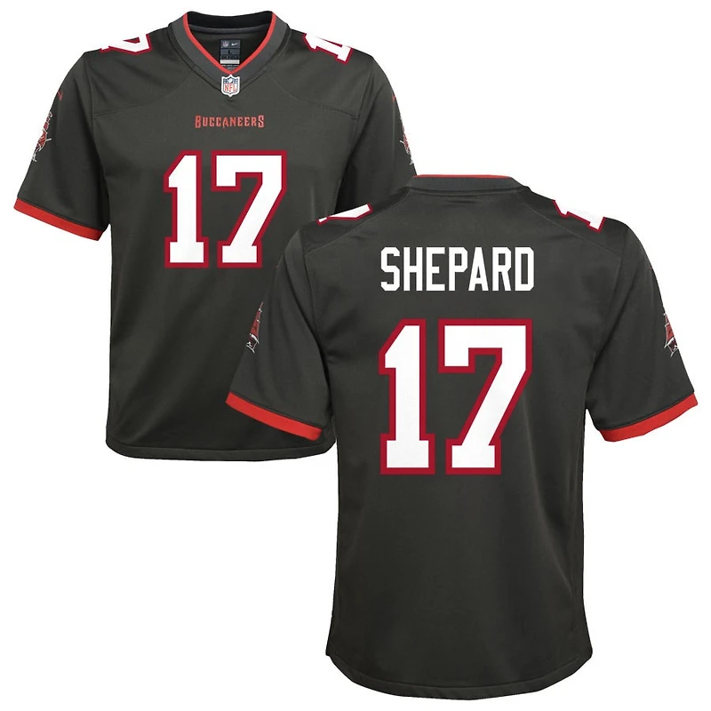 Sterling Shepard Youth Nike Pewter Tampa Bay Buccaneers Alternate Custom Game Jersey