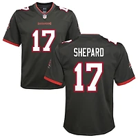 Sterling Shepard Youth Nike Pewter Tampa Bay Buccaneers Alternate Custom Game Jersey