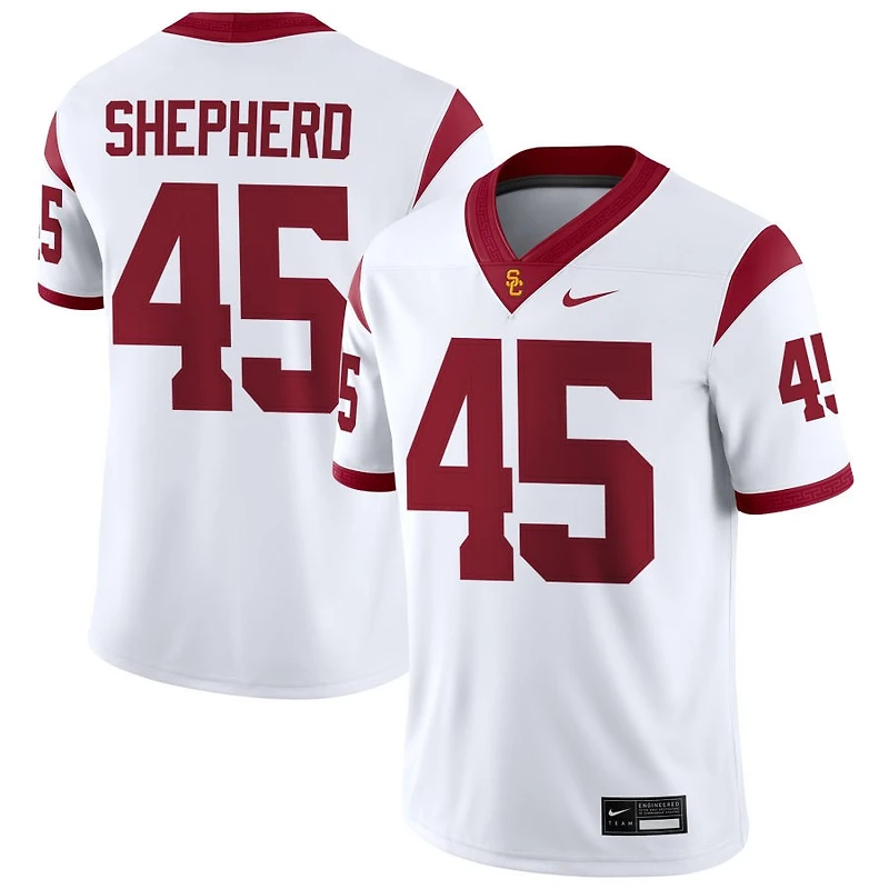 Brandon Shepherd Men's Nike Cardinal USC Trojans NIL Pick-A-Player Game Jersey