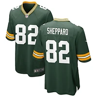 Will Sheppard Men's Nike Green Green Bay Packers Custom Game Jersey