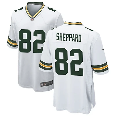 Will Sheppard Men's Nike White Green Bay Packers Custom Game Jersey