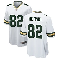 Will Sheppard Men's Nike White Green Bay Packers Custom Game Jersey