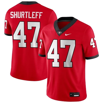 Sam Shurtleff Men's Nike Red Georgia Bulldogs NIL Pick-A-Player Game Jersey