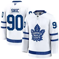 Marko Sikic Men's Fanatics White Toronto Maple Leafs Away Premium Custom Jersey